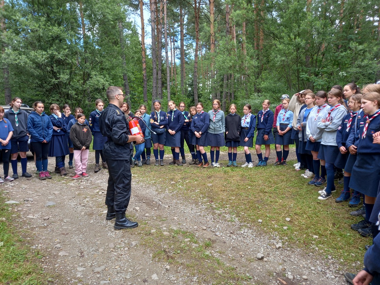 Na terenie powiatu nowotarskiego - 5 obozów harcerskich. Strażacy dbają o bezpieczeństwo uczestników