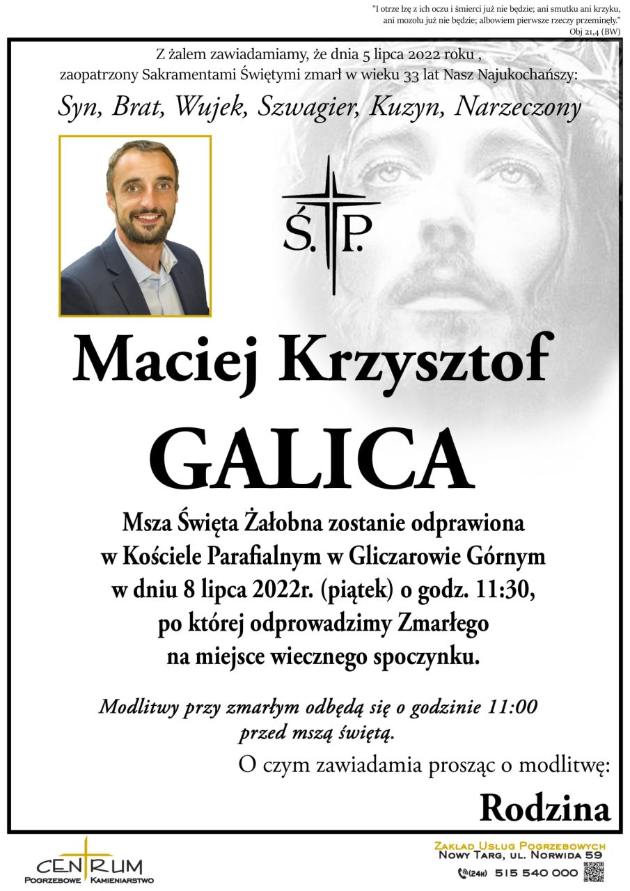 Maciej Galica