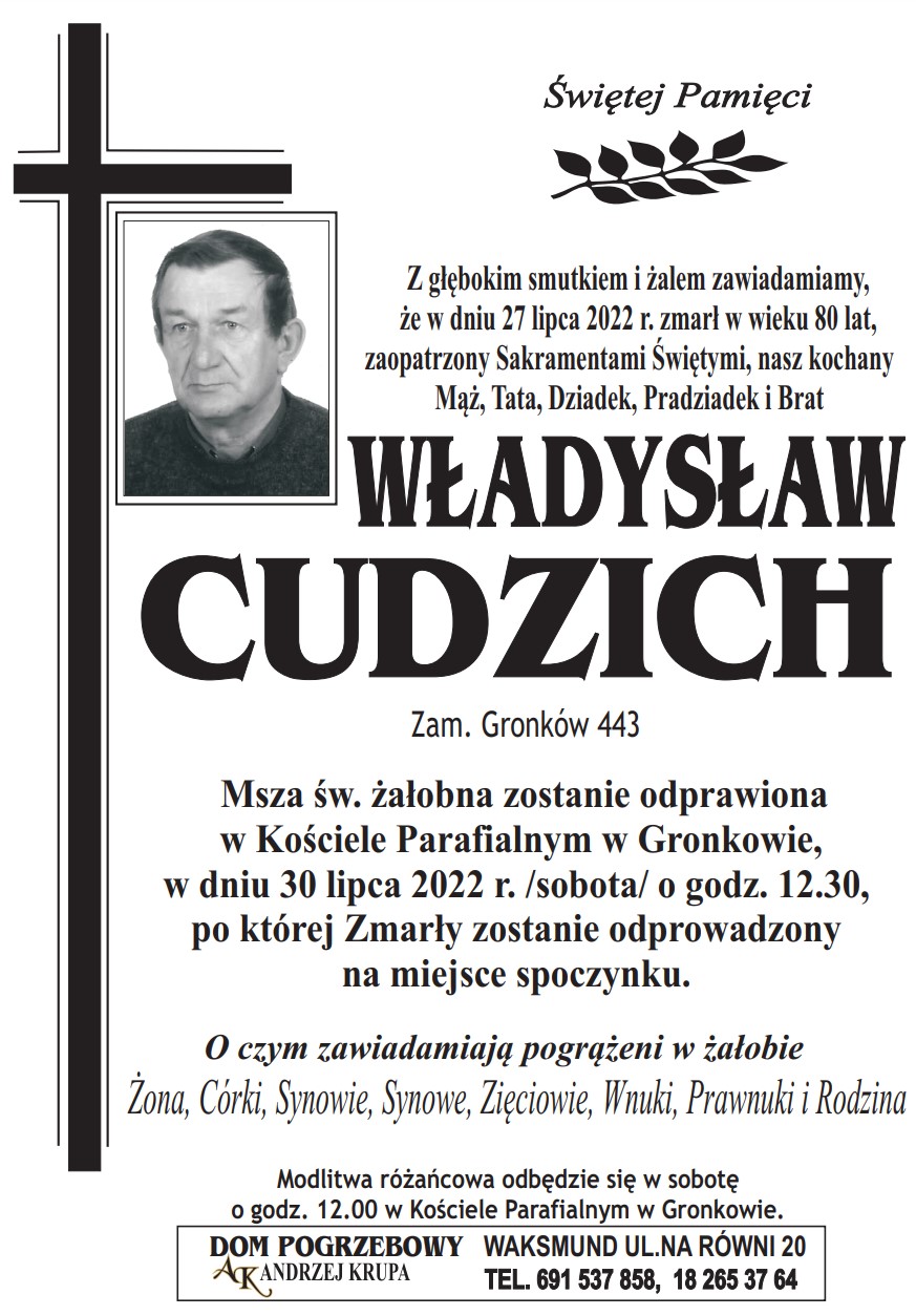 Władysław Cudzich