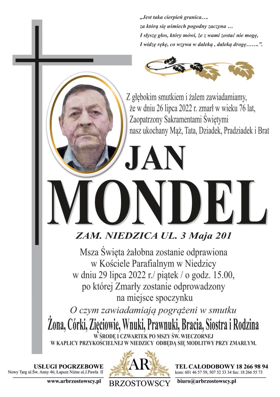 Jan Mondel