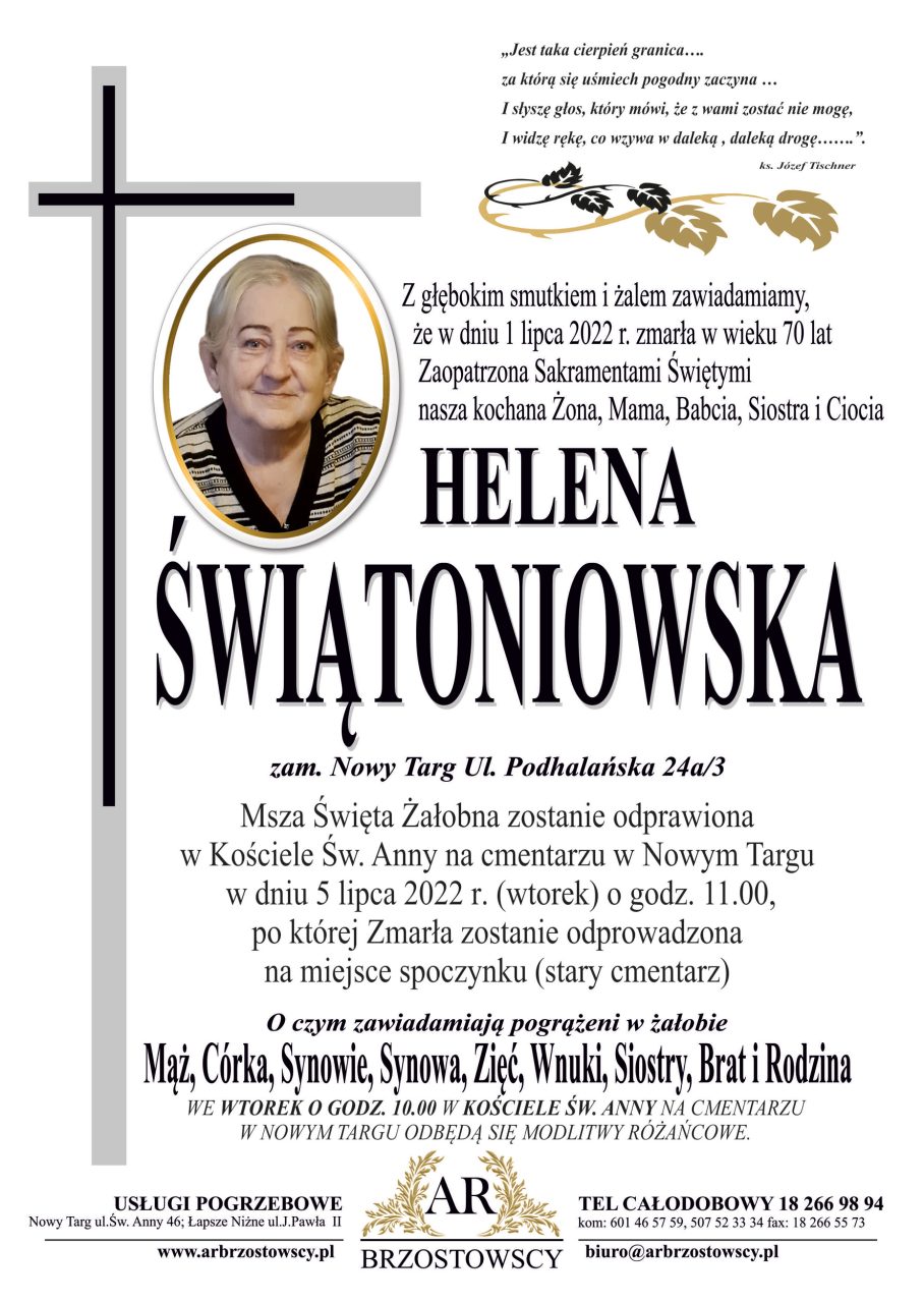 Helena Świątoniowska