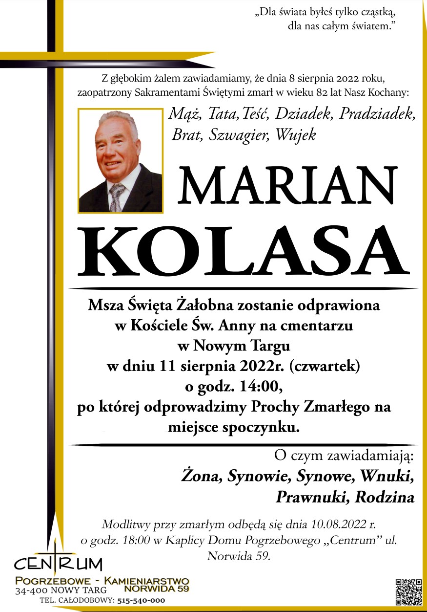 Marian Kolasa