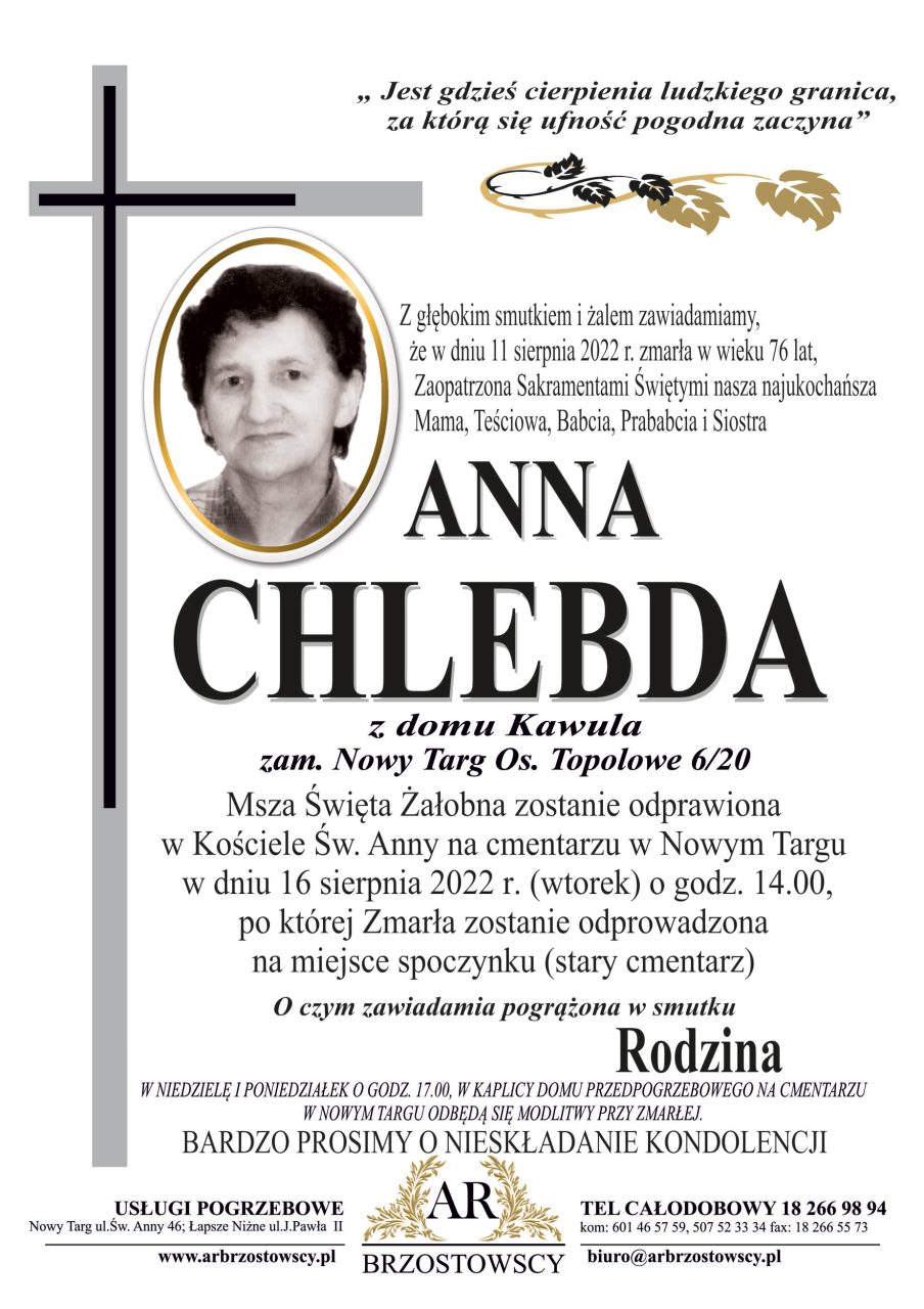 Anna Chlebda