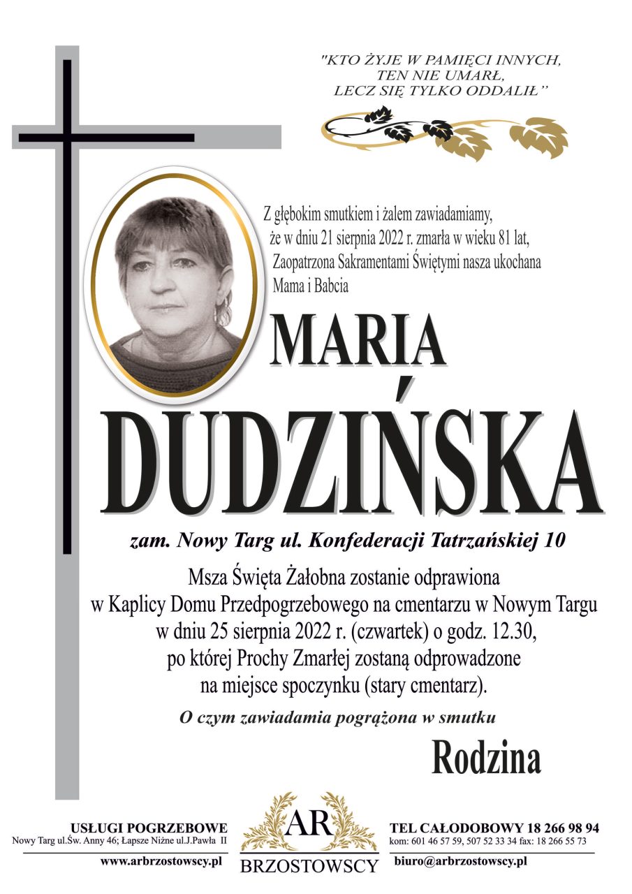 Maria Dudzińska