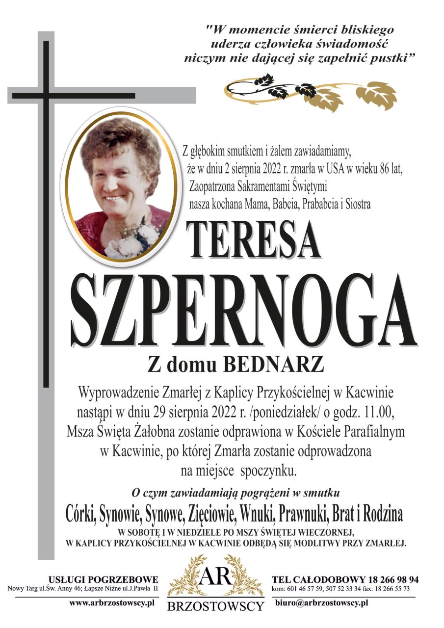 Teresa Szpernoga