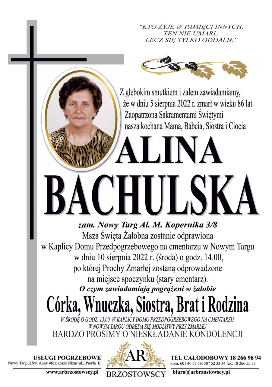 Alina Bachulska