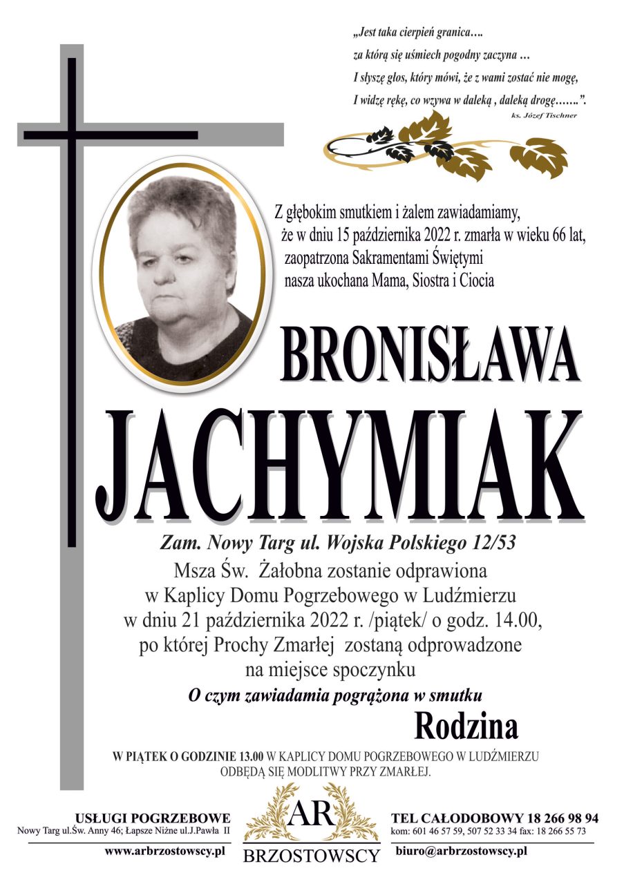 Bronisława Jachymiak