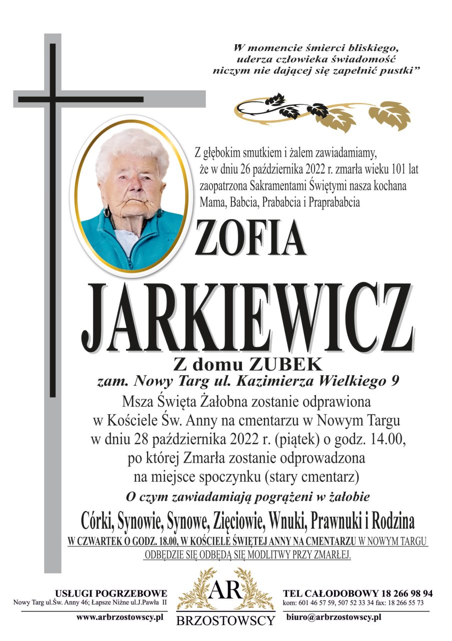 Zofia Jarkiewicz