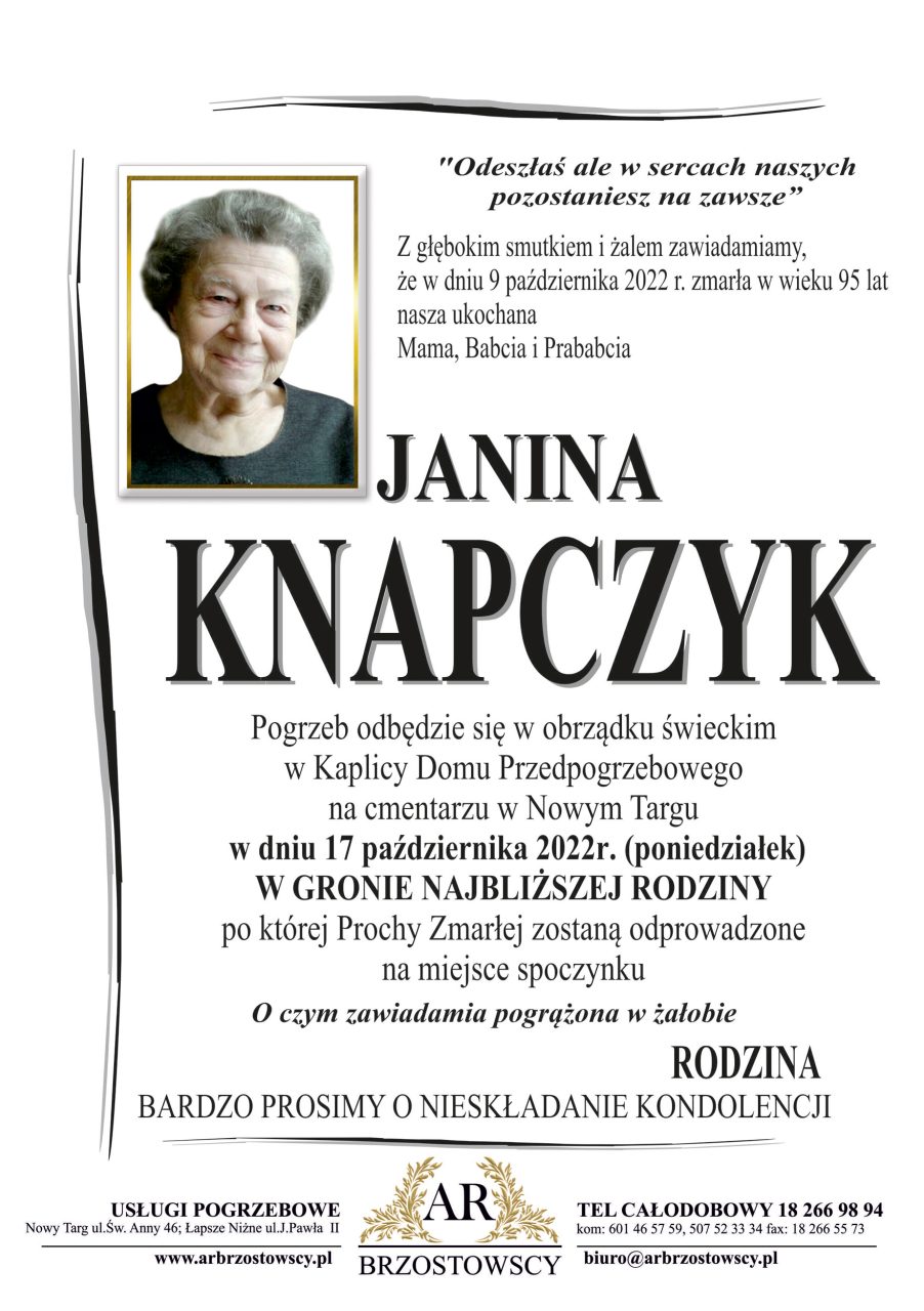 Janina Knapczyk