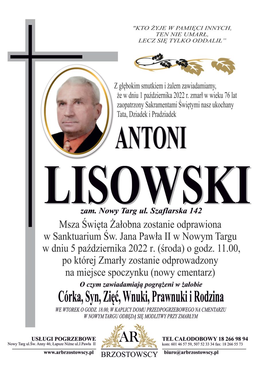Antoni Lisowski