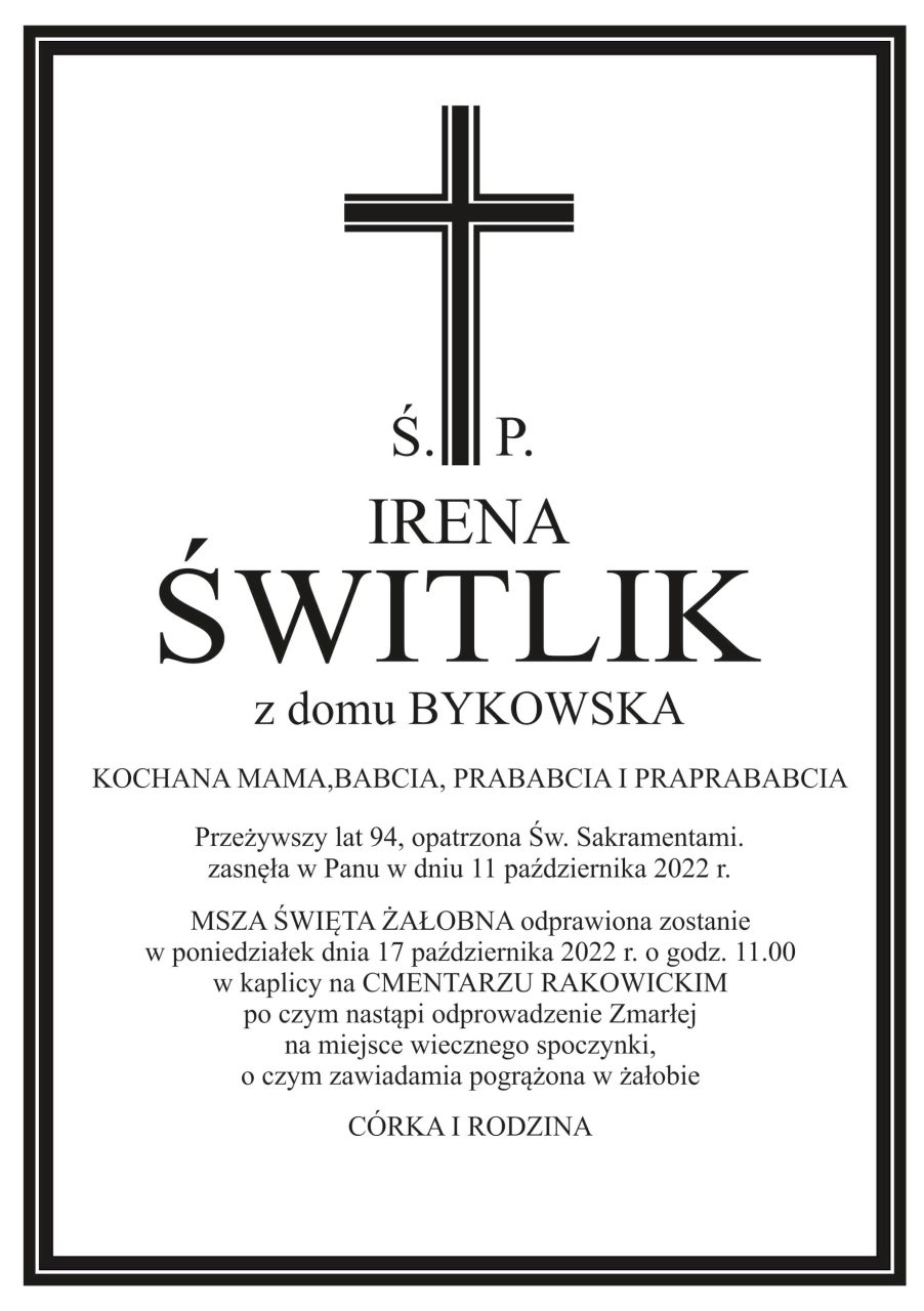 Irena Świtlik