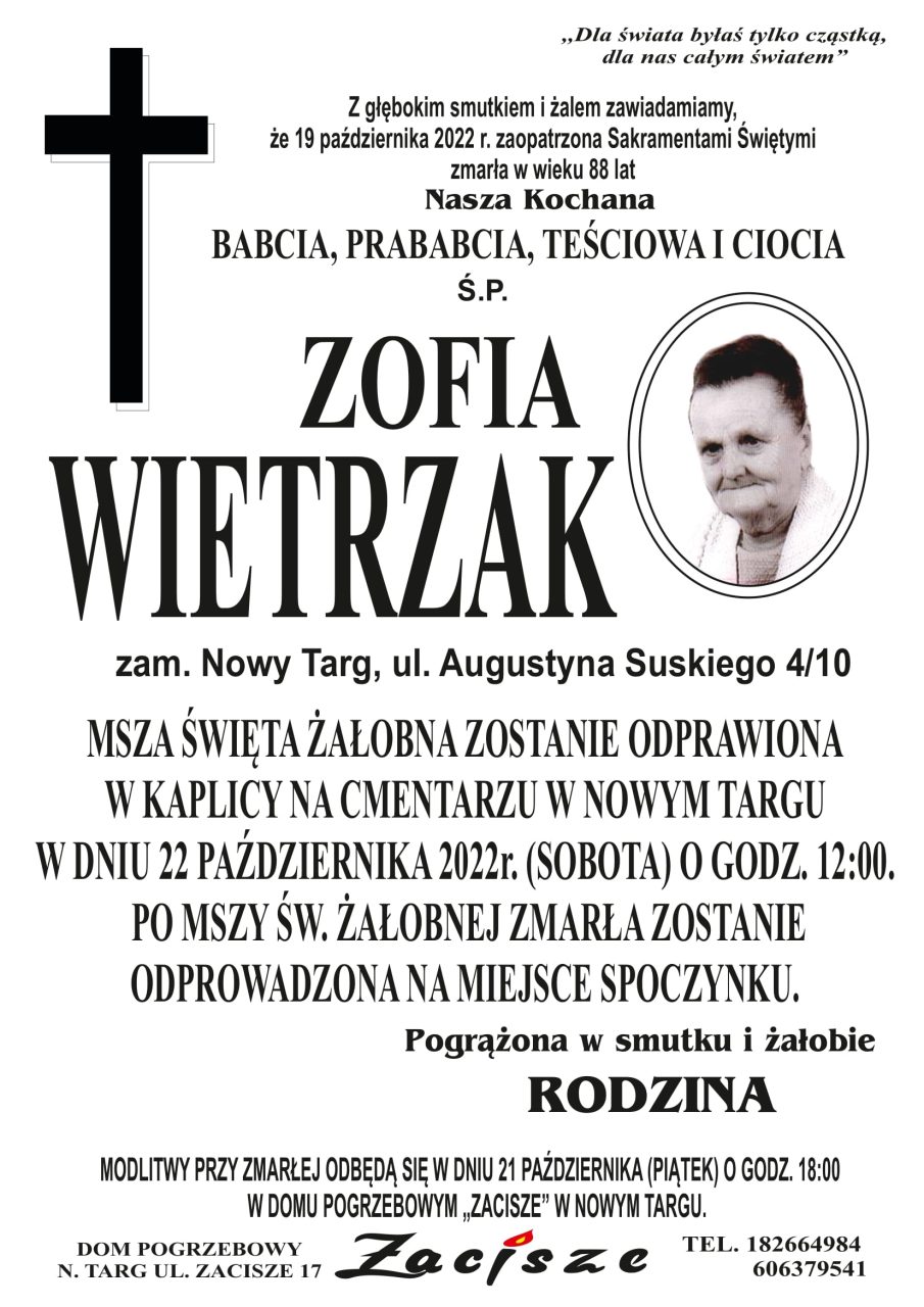 Zofia Wietrzak
