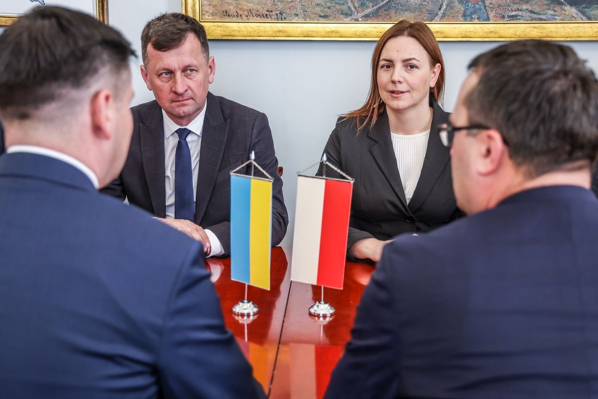 Delegacja ukraińska z wizytą w Urzędzie Marszałkowskim