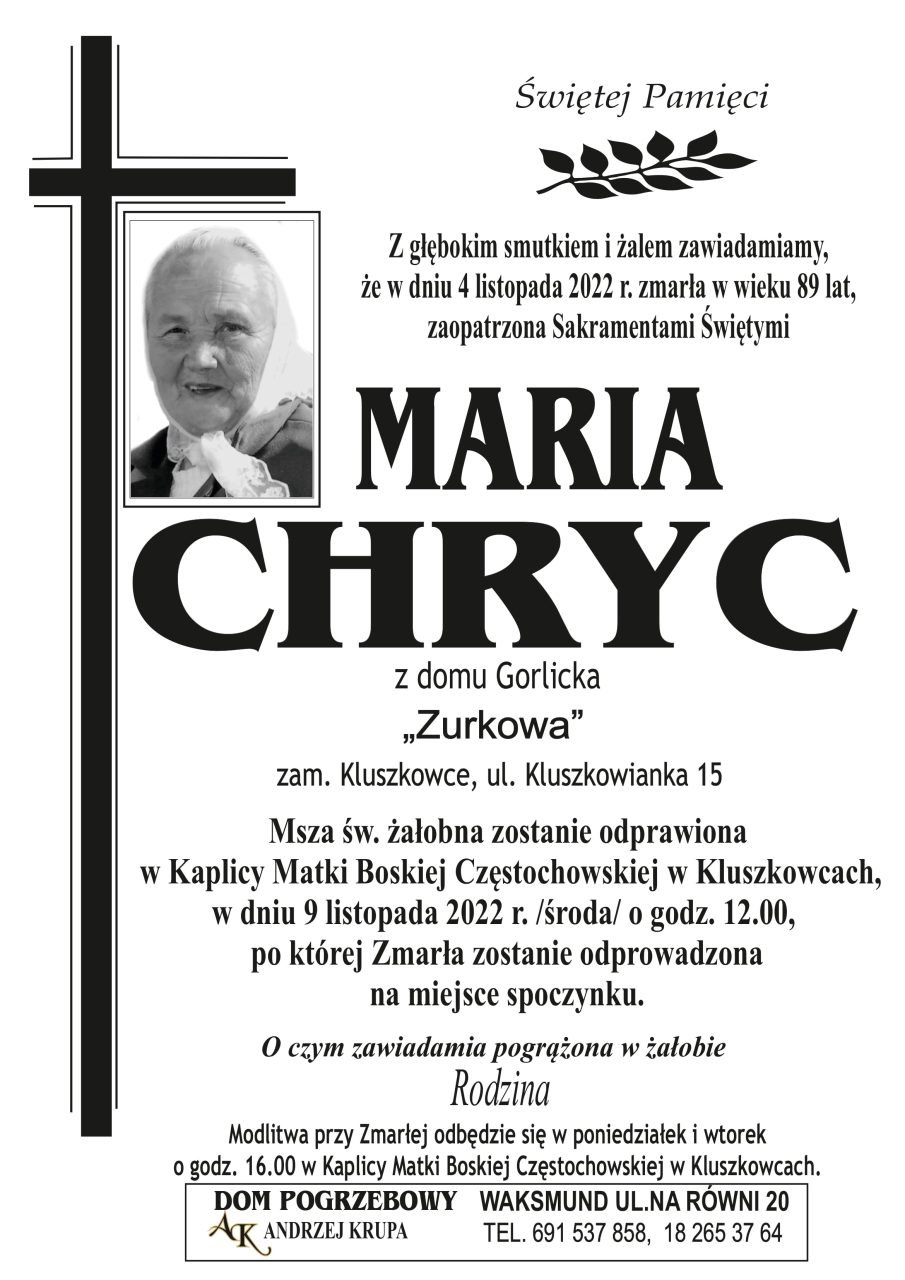 Maria Chryc