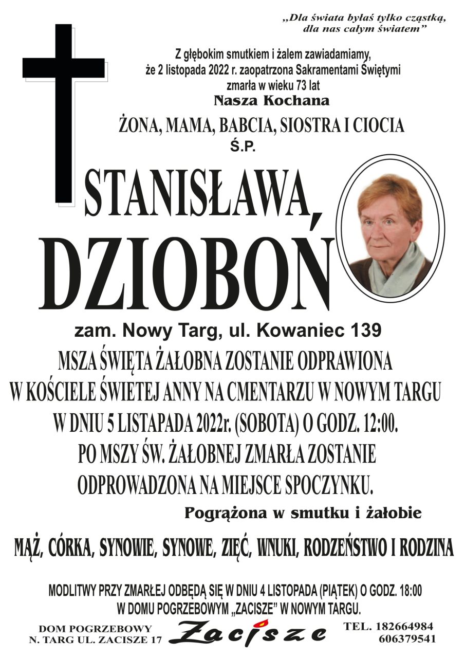 Stanisława Dzioboń