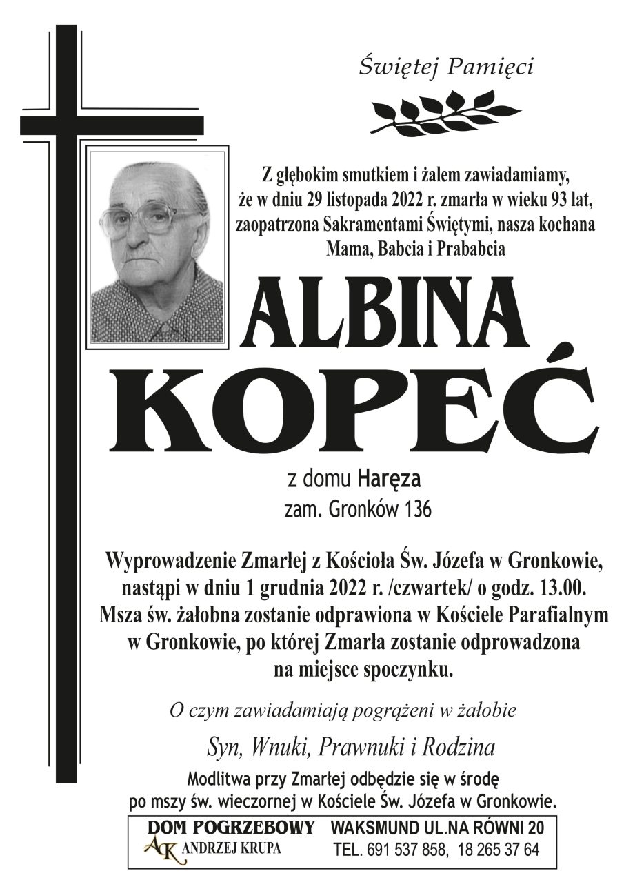 Albina Kopeć