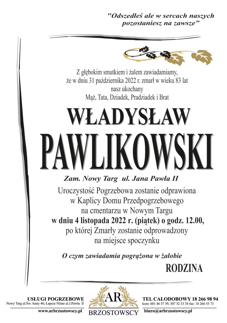 Władysław Pawlikowski