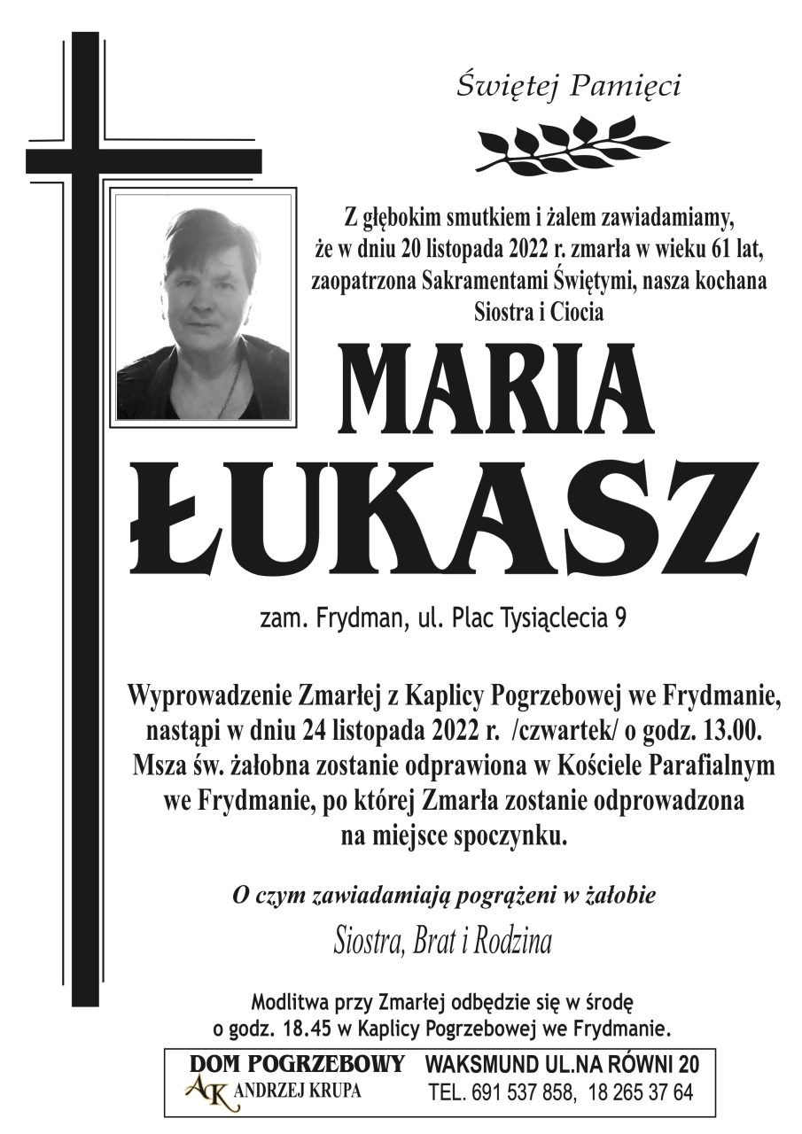 Maria Łukasz