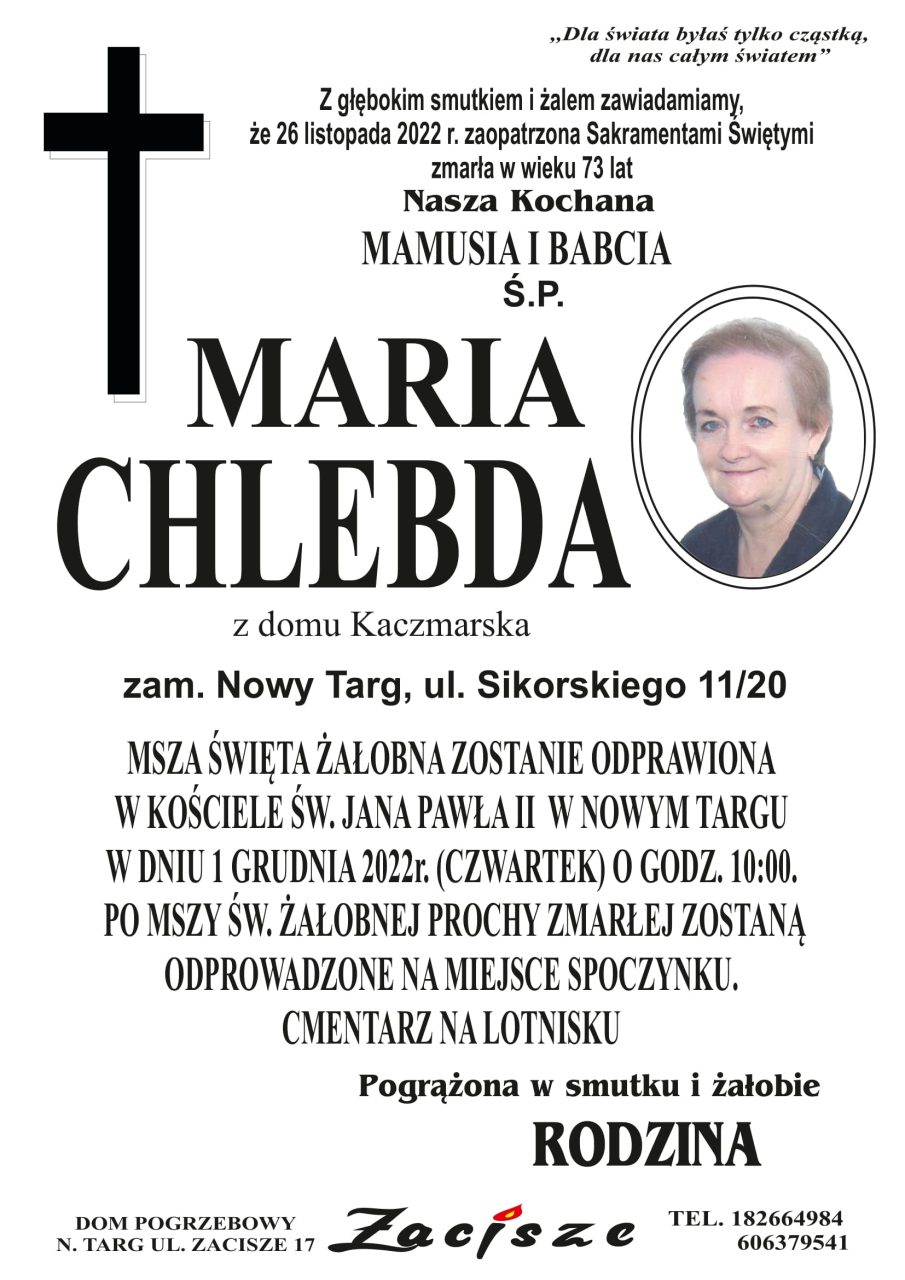 Maria Chlebda