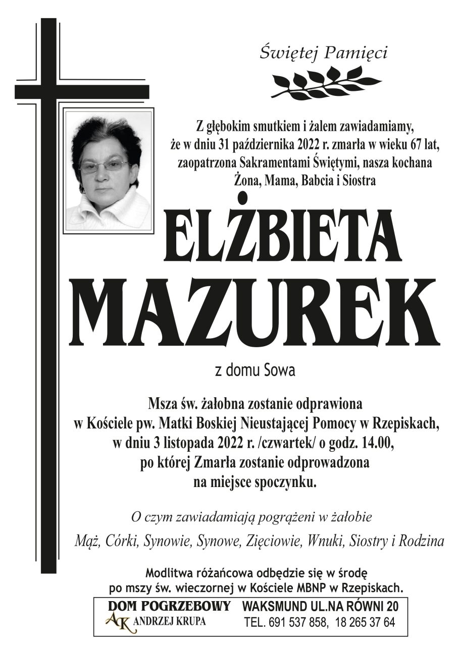 Elżbieta Mazurek