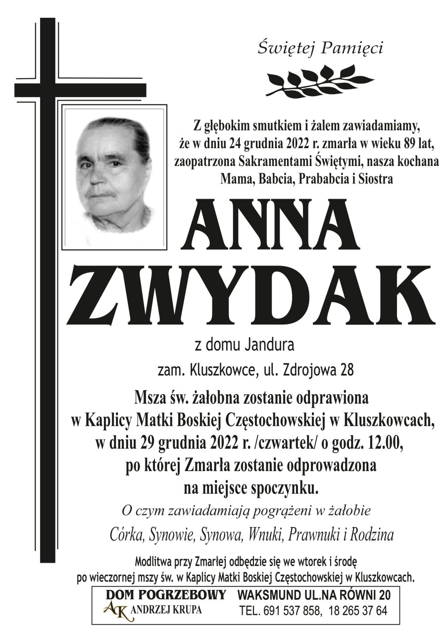 Anna Zwydak