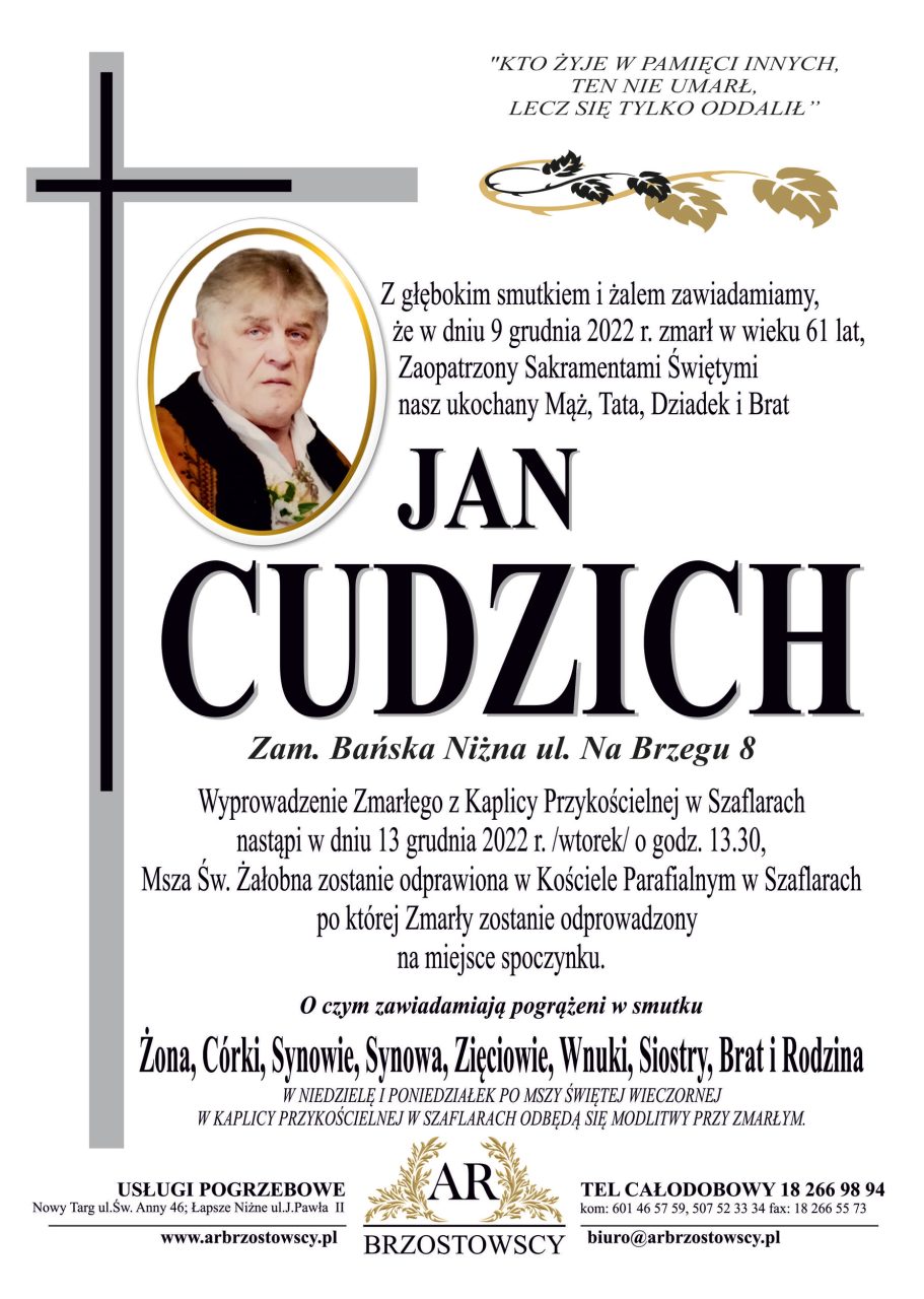 Jan Cudzich