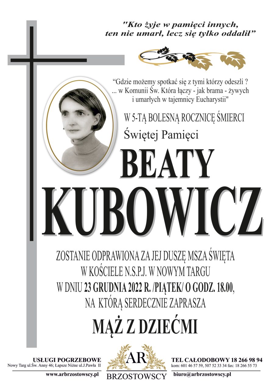 Beata Kubowicz