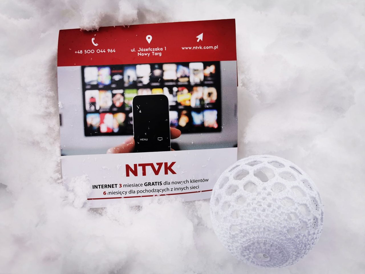 Specjalna, zimowa promocja NTVK!