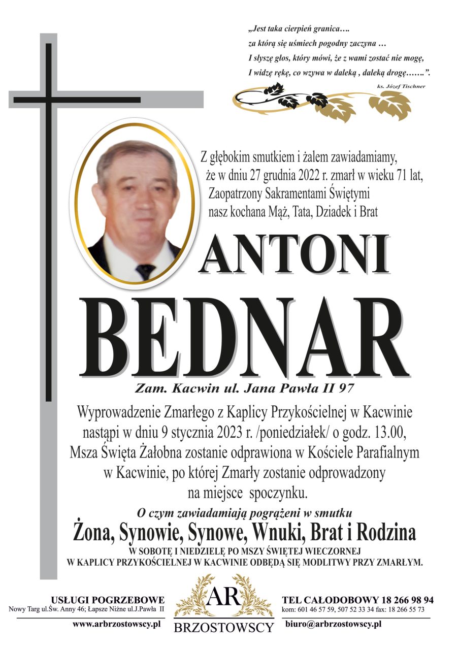 Antoni Bednar