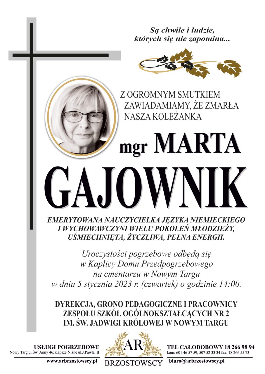 Marta Gajownik