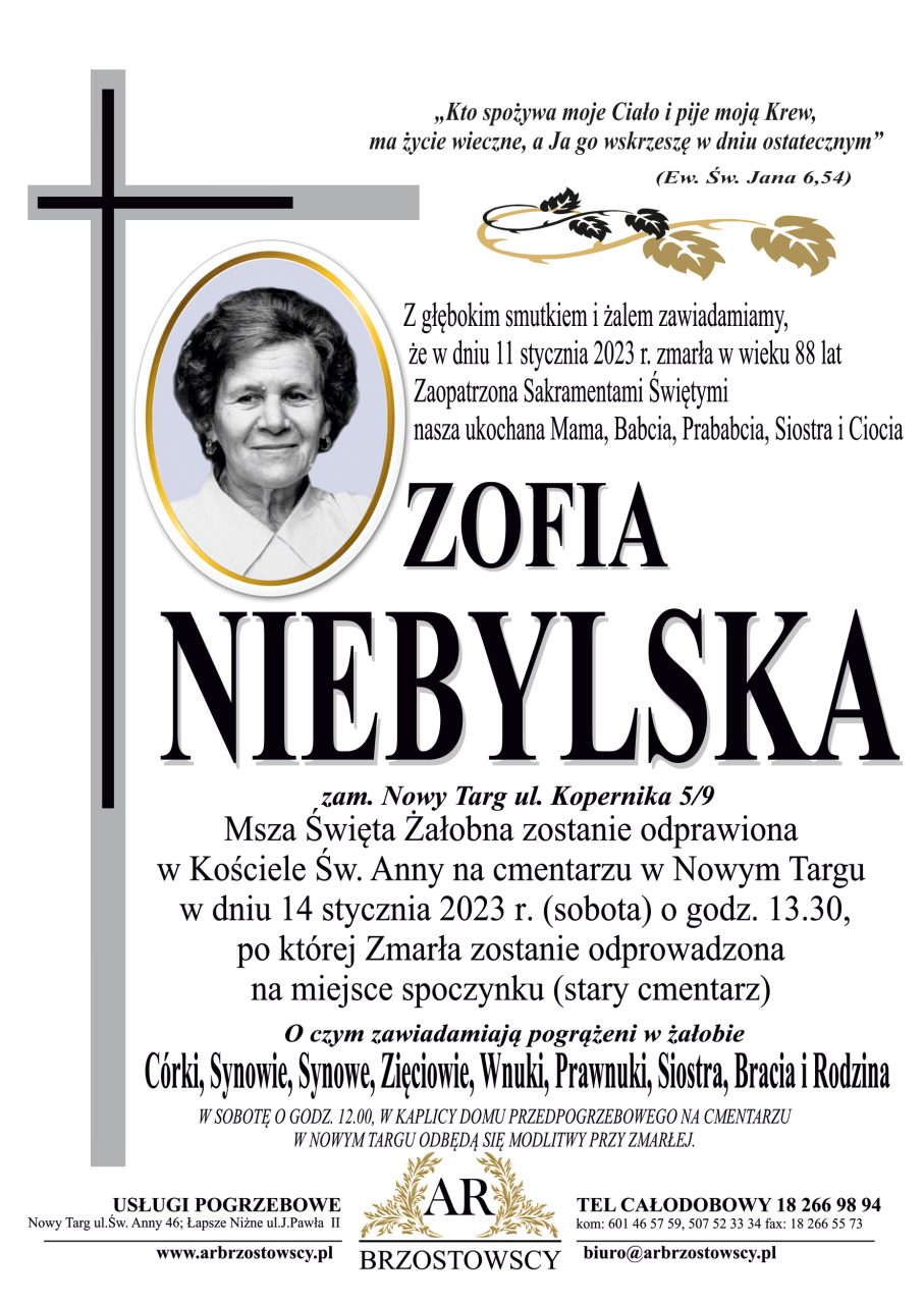 Zofia Niebylska