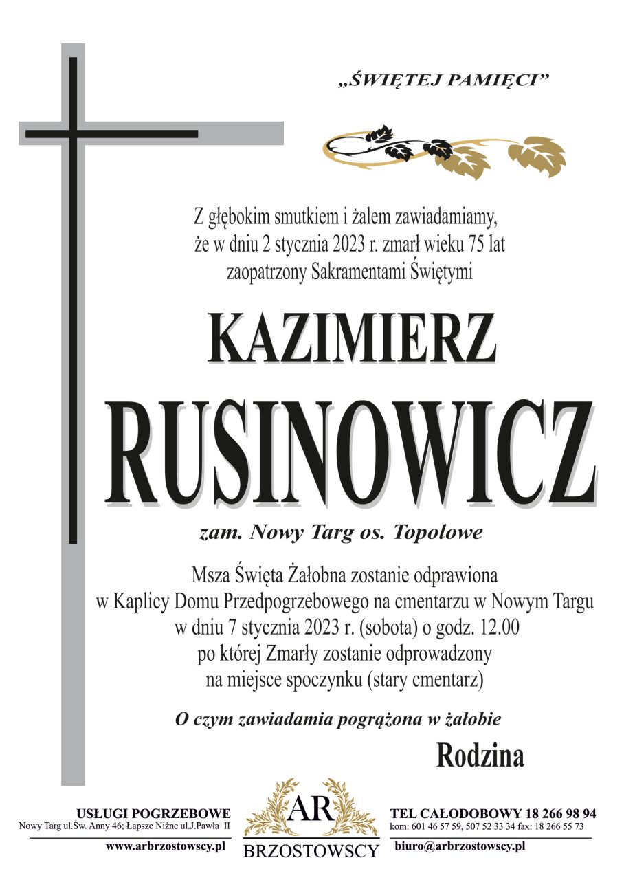Kazimierz Rusinowicz