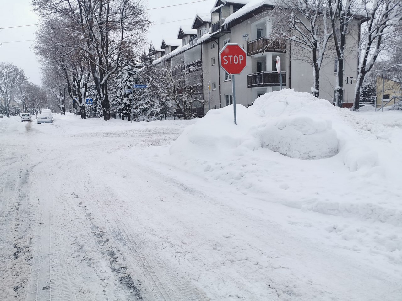 Nowy Targ wydał już ponad milion zł na zimowe utrzymanie dróg