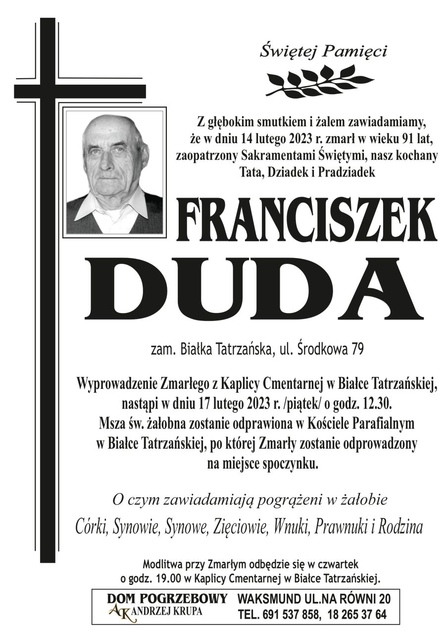 Franciszek Duda