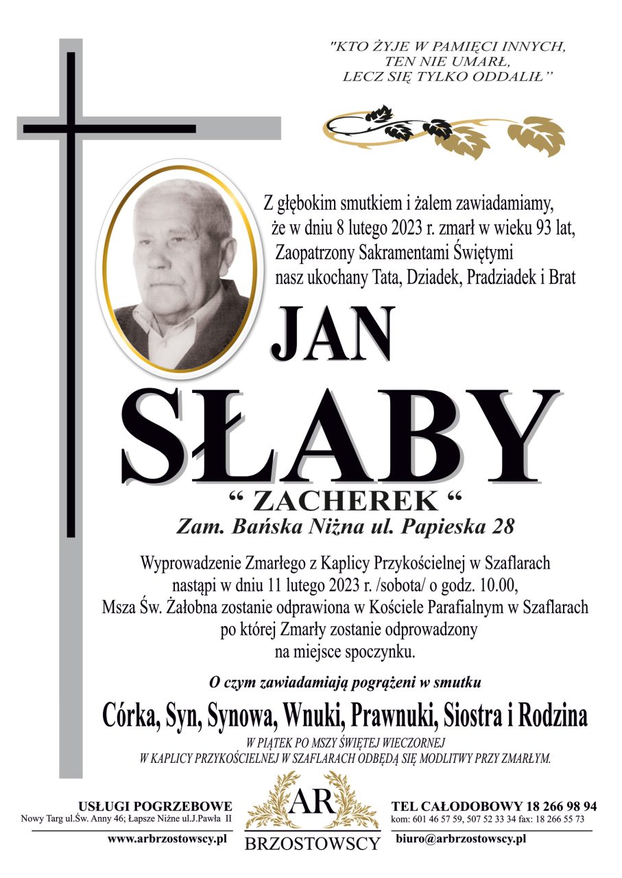 Jan Słaby