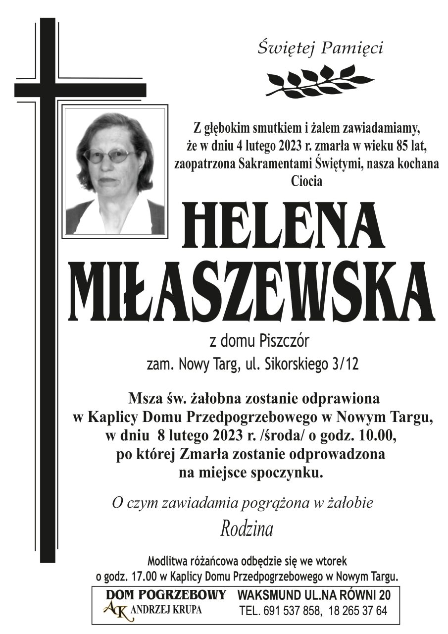 Helena Miłaszewska