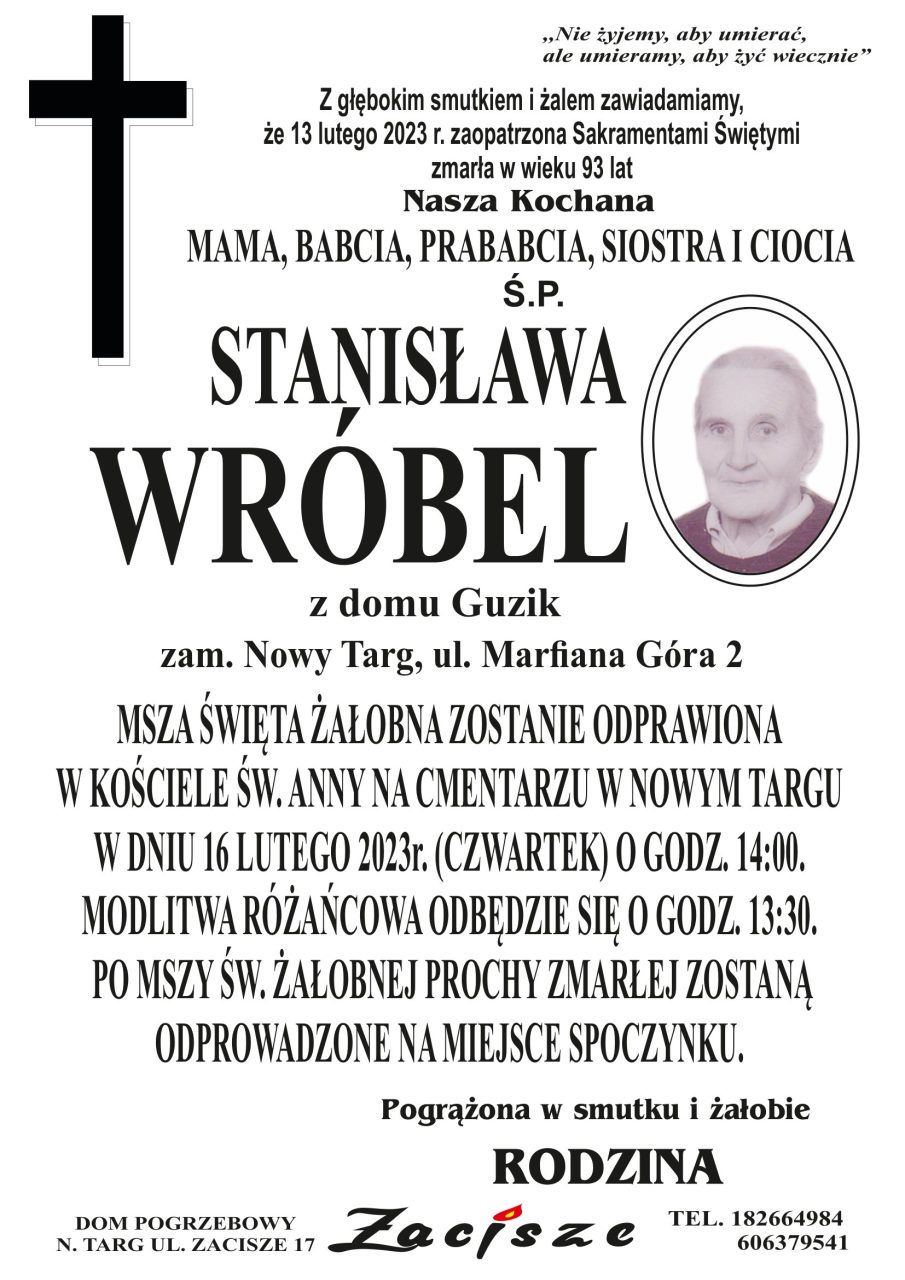 Stanisława Wróbel