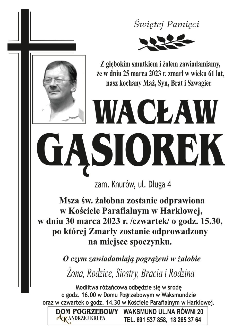 Wacław Gąsiorek