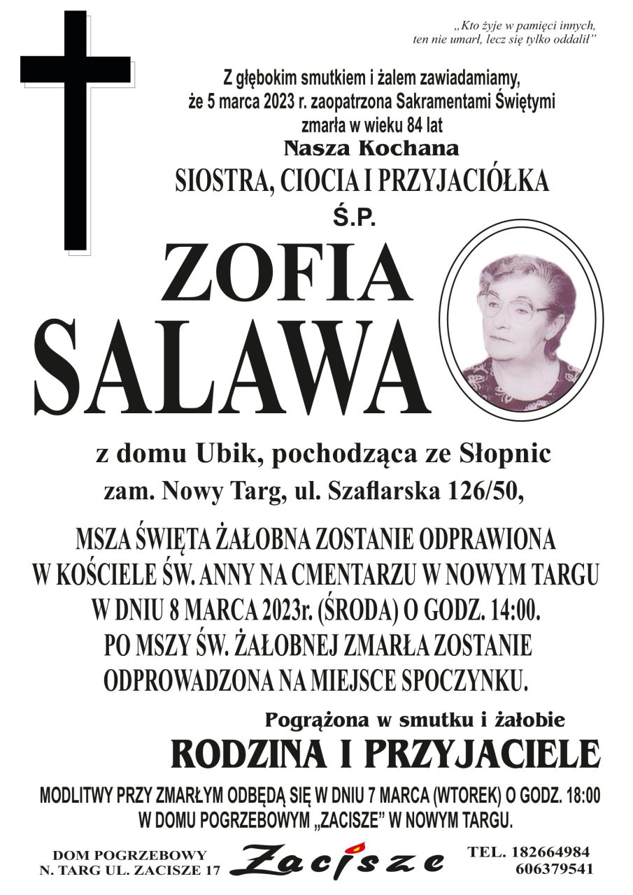 Zofia Salawa