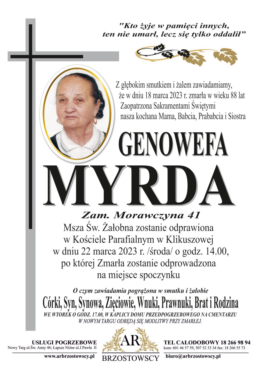 Genowefa Myrda