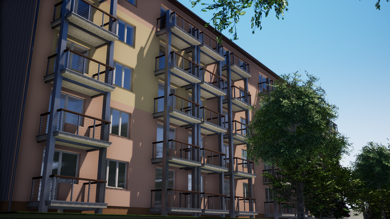 Marzą o mieszkaniach z balkonami (zdjęcia + wizualizacja)