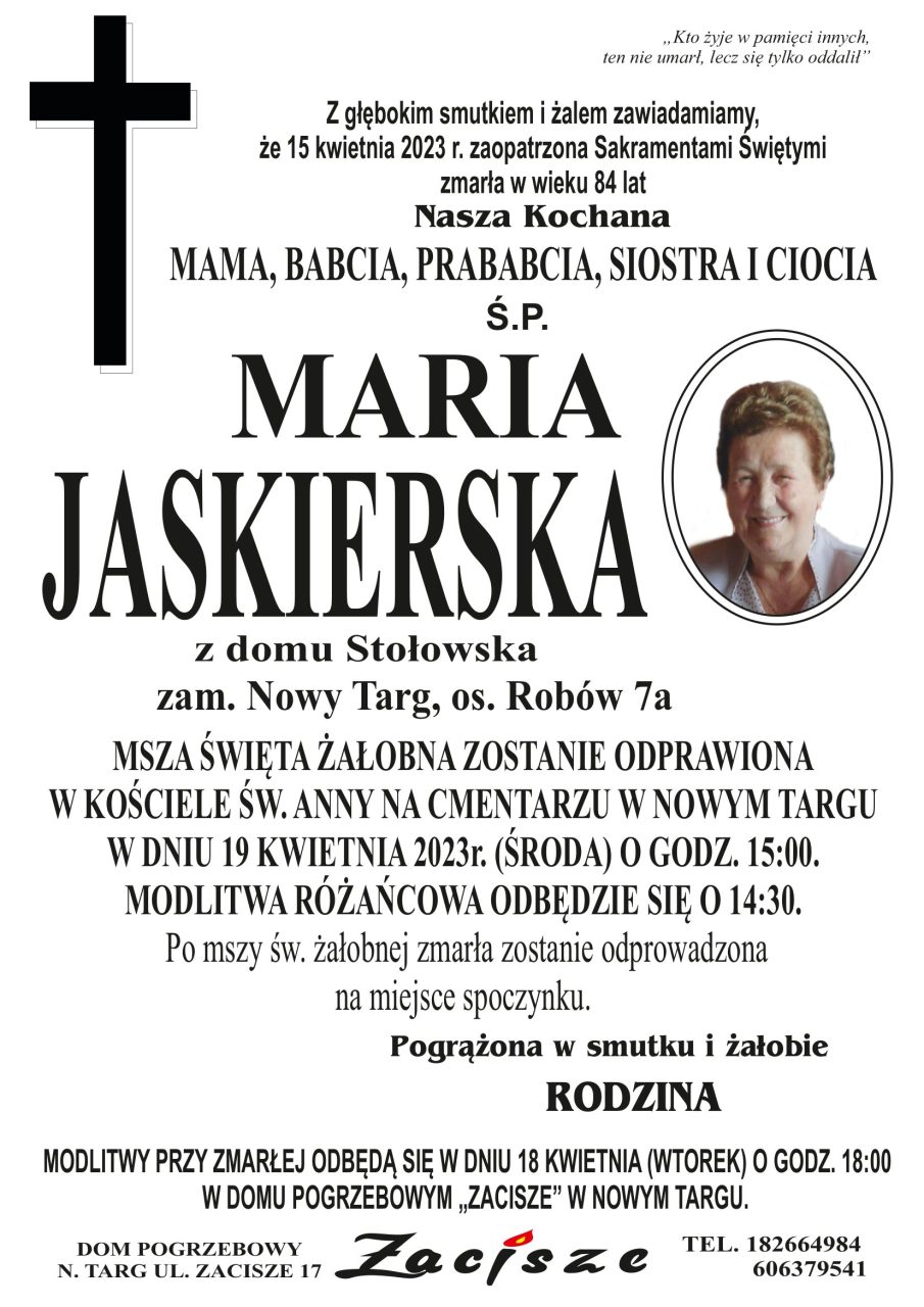Maria Jaskierska