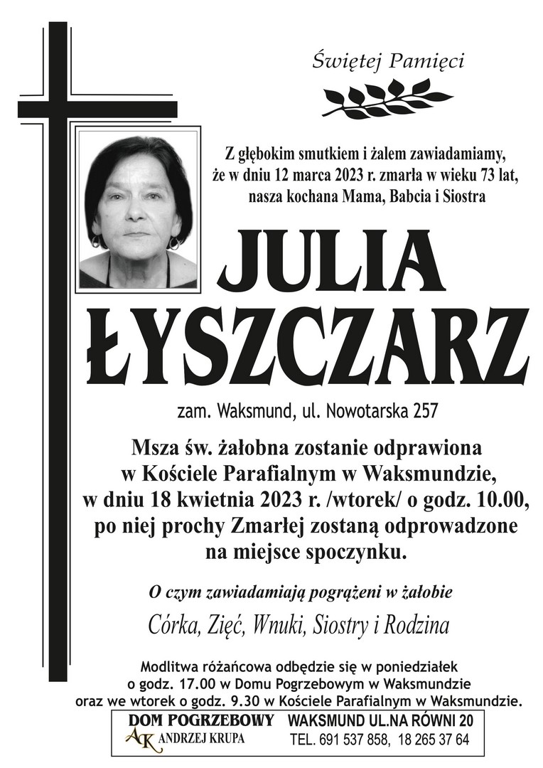 Julia Łyszczarz
