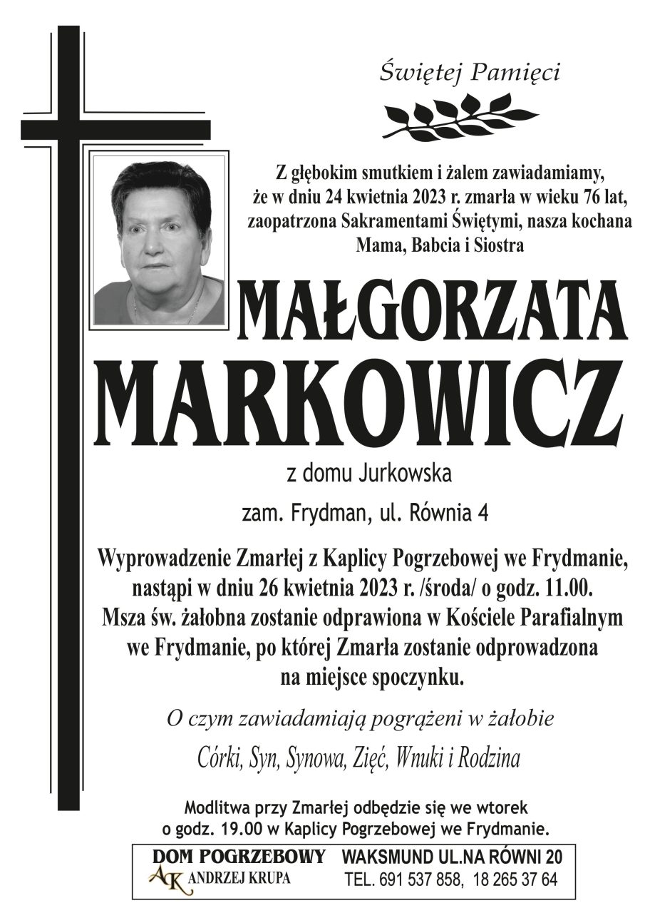 Małgorzata Markowicz