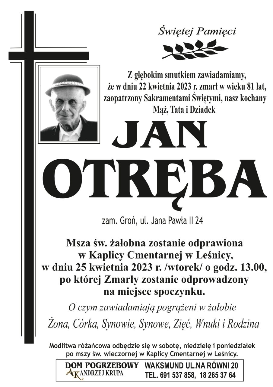 Jan Otręba