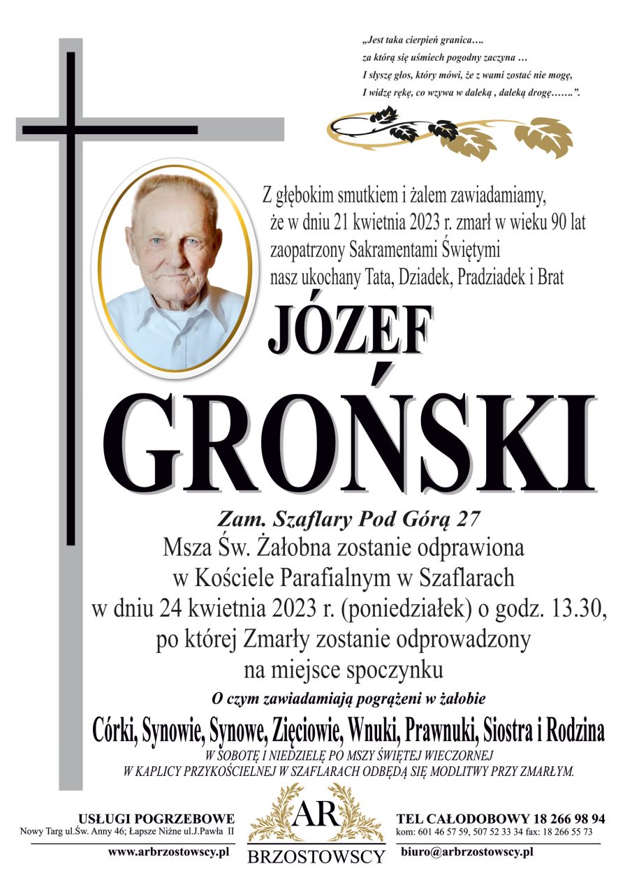 Józef Groński