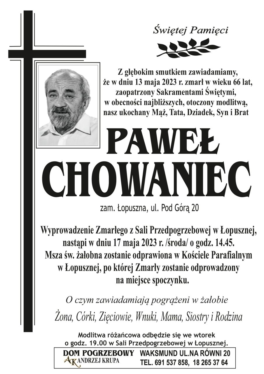 Paweł Chowaniec
