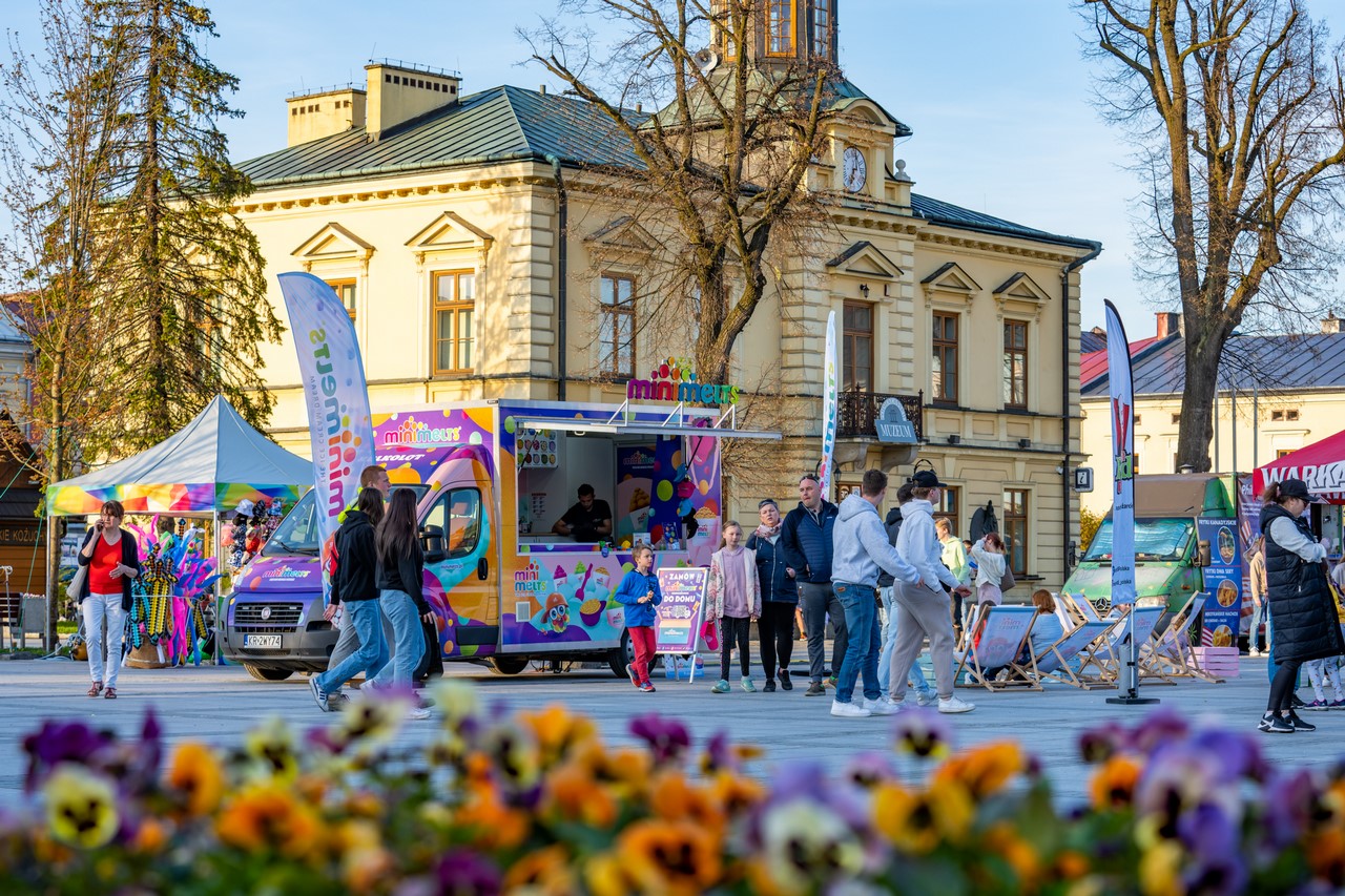 Na rynku w Nowym Targu trwa Street Food Polska Festival