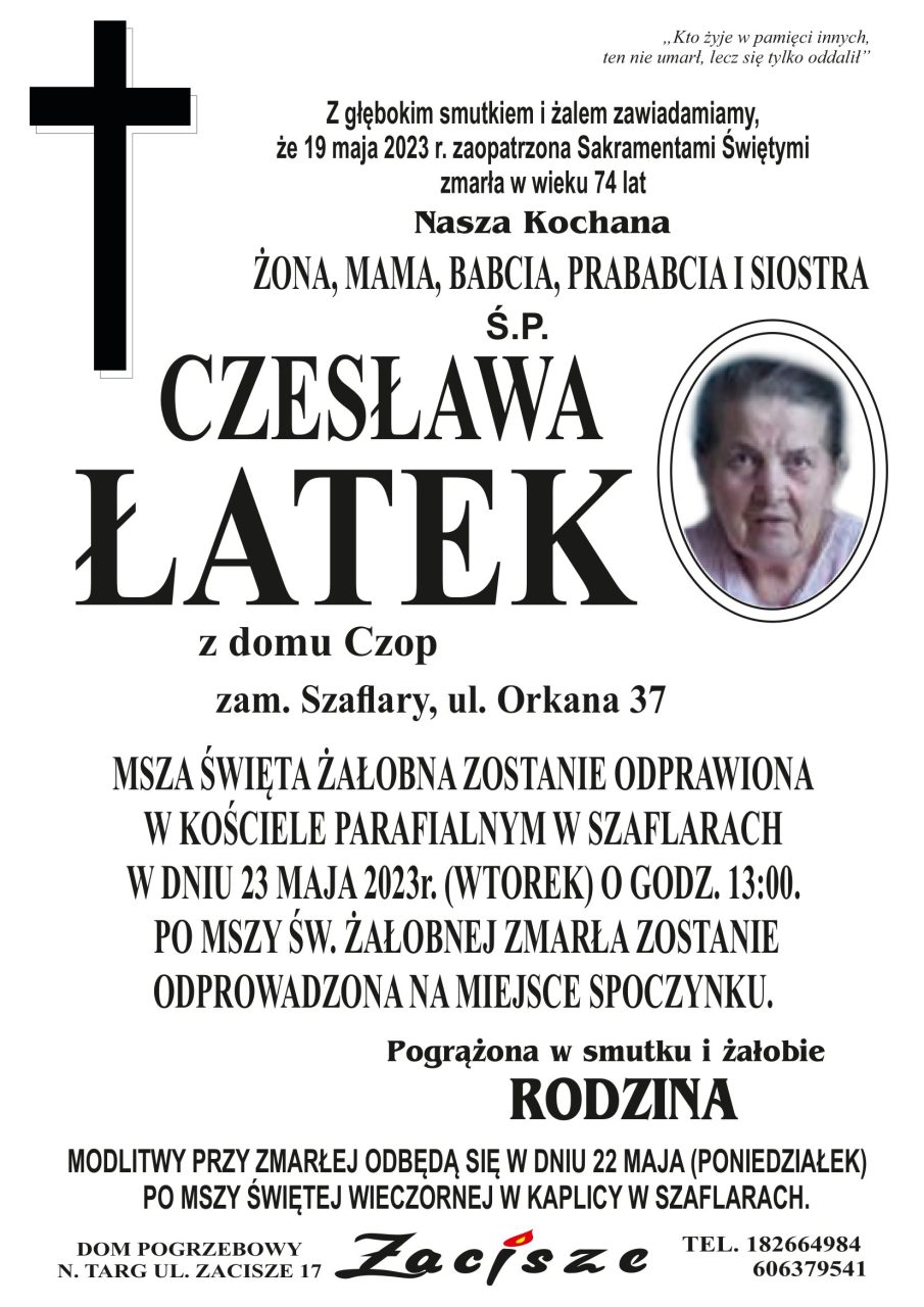 Czesława Łatek