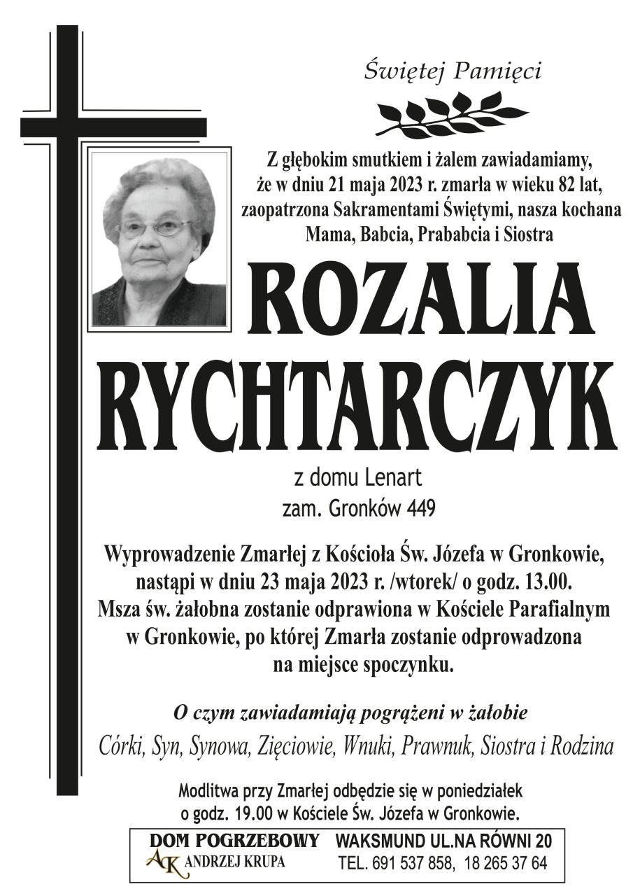 Rozalia Rychtarczyk